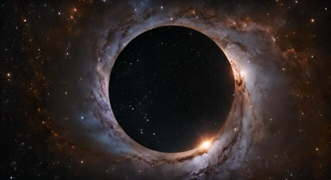 black hole the universe