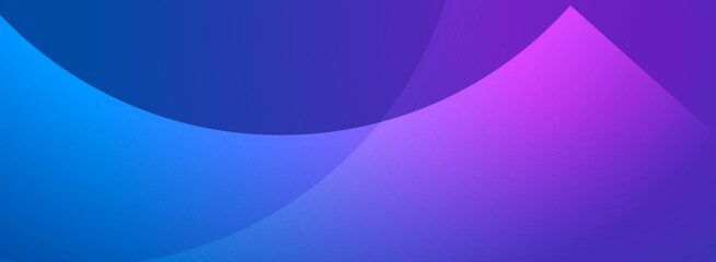 Blue and purple glowing waves abstract shiny background. Vector digital art banner design - obrazy, fototapety, plakaty