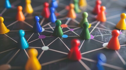 Highlighting the impact of positive relationships an  AI generated illustration