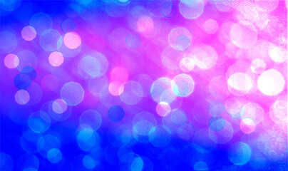 Blue bokeh background banner for Party, greetings, poster, ad, events, and various design works