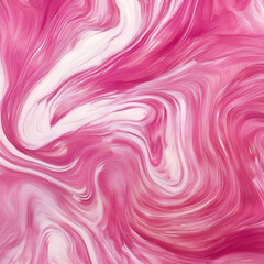 Hanji_style_on_white_background_pink_ink_swirled_with_0.Generative AI