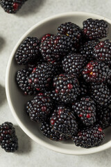 Organic Healthy Raw Blackberries