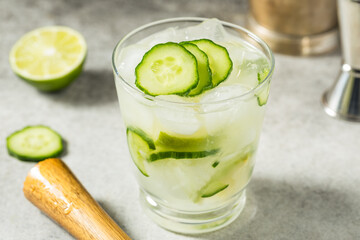 Refreshing Boozy Gordons Cup Cocktail