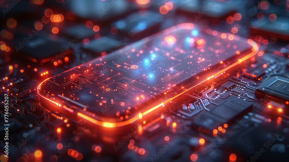 Aufkleber Design of a phone mobile app for a web site. Conceptual illustration of how to develop a website. Creating software for a smartphone application for a website. Designing a mobile website for a