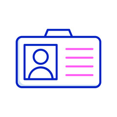 Id Card Vector Icon