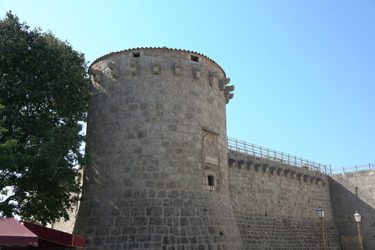 Frankopaner Kastell in der Stadt Krk