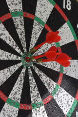 Strategize Marketing with a Conceptual Dartboard Image