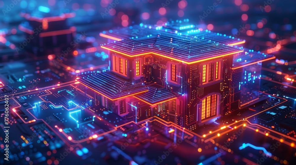 Aufkleber The use of smart homes, IOT telephones in network Smart Homes. Programming scenarios for smart home operation. Development of smart home systems. Engineering, coding on laptops of IOT devices in