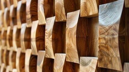 Wooden background with a pattern.