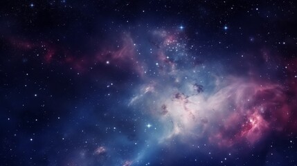 Colorful galaxy background.