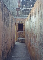 architecture of Amber Fort, Jaipur, Rajasthan, India 