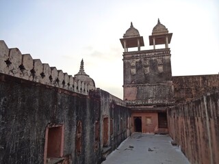 architecture of  architecture of Amer Fort, ( AMBER FORT ) Jaipur, Rajasthan, India 