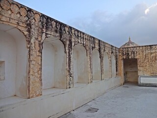 architecture of  architecture of Amer Fort, ( AMBER FORT ) Jaipur, Rajasthan, India 