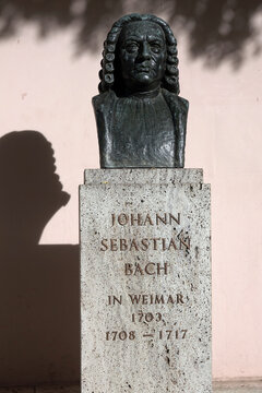 Denkmal von Johann Sebastian Bach in Weima