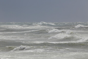 Beautiful stormy seascape - 776068681