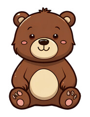 Obraz premium bear cartoon