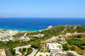 Kefalos village located in the south-west tip of Kos island. Dodecanese, Greece