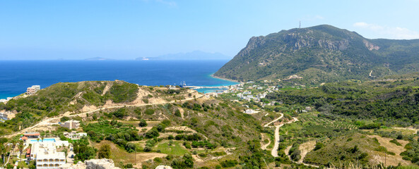 The traditional Greek village of Kefalos on the island of Kos. Greece