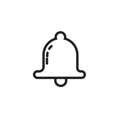 Alarm Bell Timer Line Icon