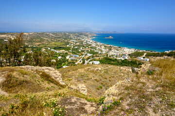 Kefalos village located in the south-west tip of Kos island. Dodecanese, Greece