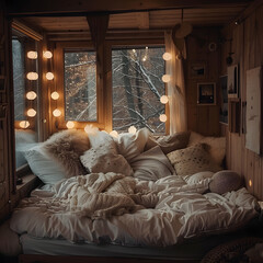 A_cozy_bedroom_with_soft_lighting_and_plush_bedding_2