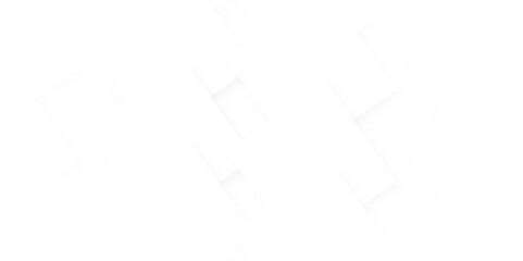 Abstract design with white transparent material in triangle and squares shapes. Modern and creative design with different size white boxes on the white background white rectangle business card