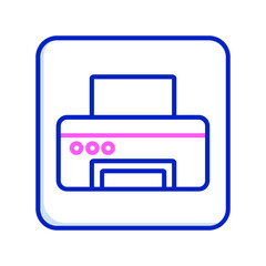 Print Vector Icon
