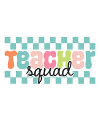Teacher squad groovy Hippie boho, Retro Groovy Mama SVG | Retro Groovy Family SVG | Mama SVG Groovy SVG | Hippie SVG Retro SVG | Boho SVG Wavy SVG 