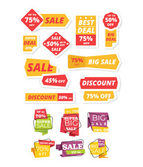 discount big sale icon - eps 10