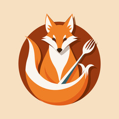 logo-for-the-restaurant--minimalism-style-fox