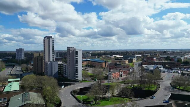 Central Coventry City Centre of England
