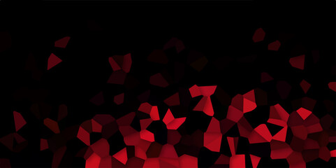 Abstract Seamless Multicolor Broken Stained-Glass Geometric Retro Tiles Pattern Quartz Crystal 3D Voronoi Diagram for Fabric Printing, Website Bg, Presentations, Brochures, & Luxury/Premium Packaging.