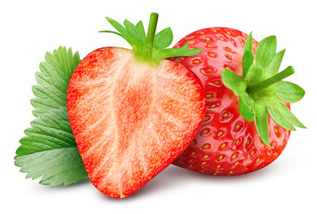 Strawberry isolated on white background - 776105626