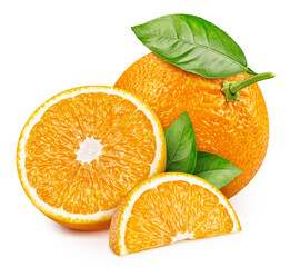 Orange isolated on white background - 776105643