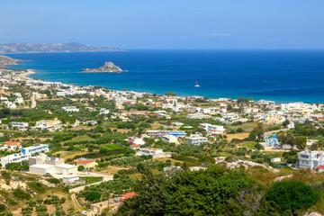 Kefalos village located in the south-west tip of Kos island. Dodecanese, Greece