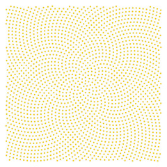 サークルドット四角黄色1_1700