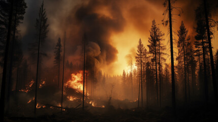 Natural Disaster, Forest Fire, Wildfires.