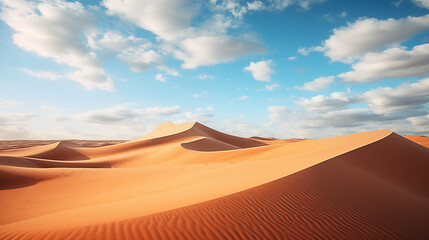 Fototapeta na wymiar Beautiful Landscape View of Desert.