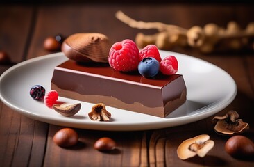 Chocolate with Functional Mushrooms and berries