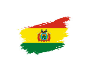 Typography of Independence Day, National Day of Ecuador, Vector and editable file for Independence Day, Flag colors typography, Independence Day of Bolivia, I love Bolivia, Bolivia, Background