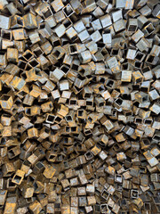 texture rusty iron parts