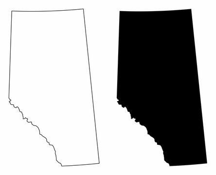 Alberta province maps