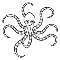 funny octopus cartoon