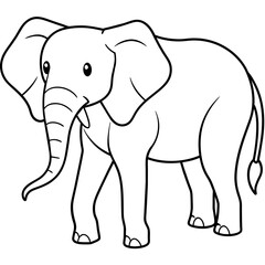 elephant cartoon illustration