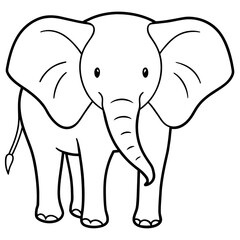 elephant cartoon illustration