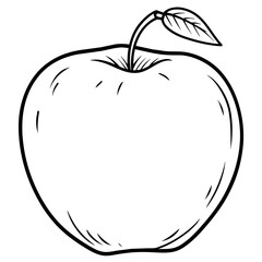 illustration of an apple