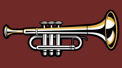 Brass Instrument Bliss Trumpet Vector Graphics for Your Creative Projects
