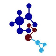 Abstract molecules  icon