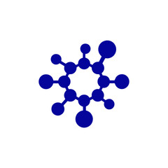 Abstract molecules  icon