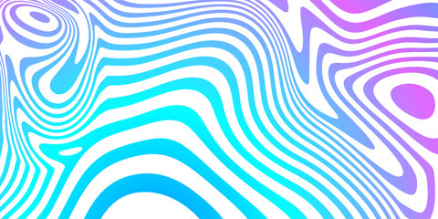 A psychedelic vortex pattern. purple blue background in the style of the 60s, 70s for cover design, presentations, website element. Vector illustration